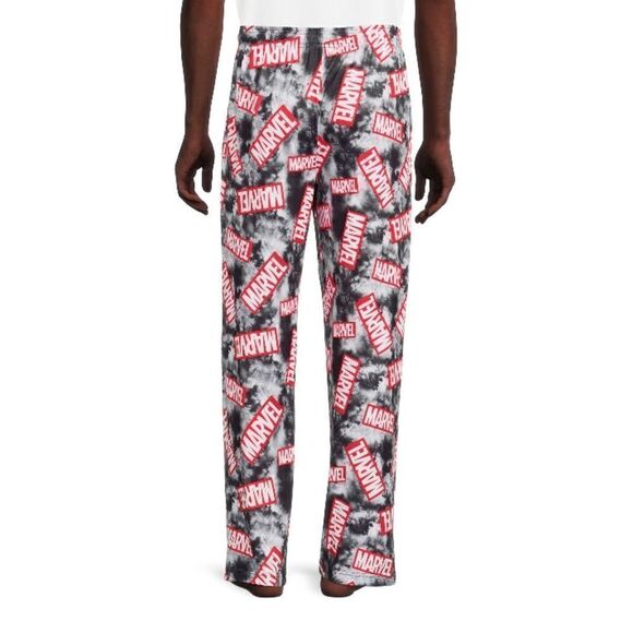 Men’s Marvel Graphic Print Lightweight Sleep Lounge Pajama Pants Size 2X - Picture 5 of 6